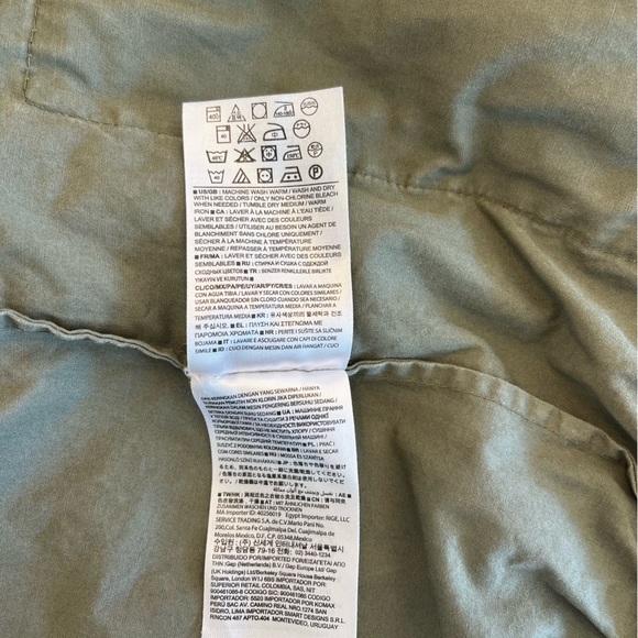 Banana Republic Olive Green Utility Jacket w/Stowable Hood Women’s Size X-Small - Picture 12 of 13